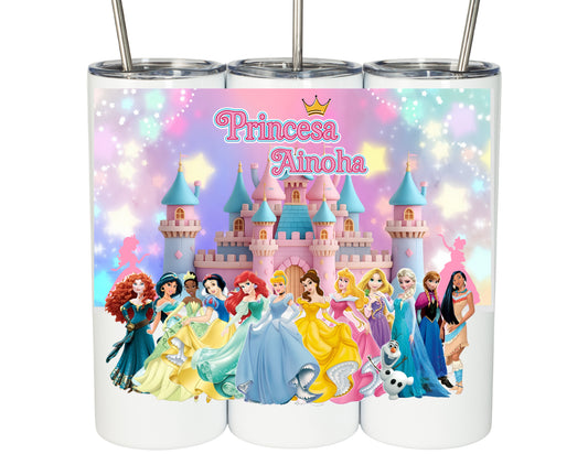 Termos 20 oz personalizados Princesas   01